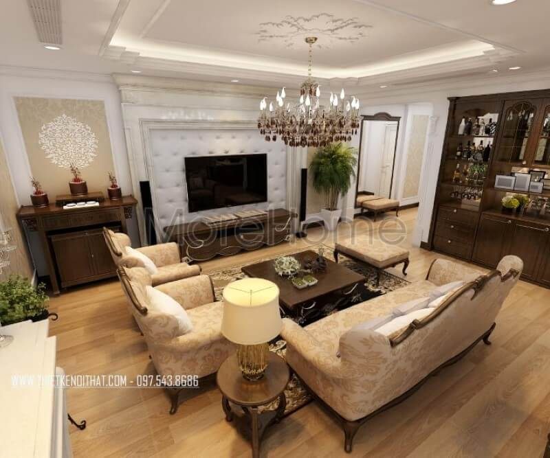Mẫu sofa gỗ tự nhiên độc đáo và ấn tượng được thể hiện qua từng đường nét chạm khắc khéo léo tinh xảo