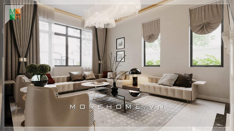  Collection 21 ý tưởng thiết kế phòng khách chung cư có sofa đẹp 2022-2024