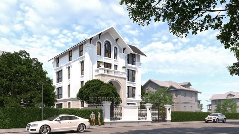 Chúng tôi sẽ thiết kế một biệt thự mái thái tân cổ điển 4 tầng tại Hải An, Hải Phòng.